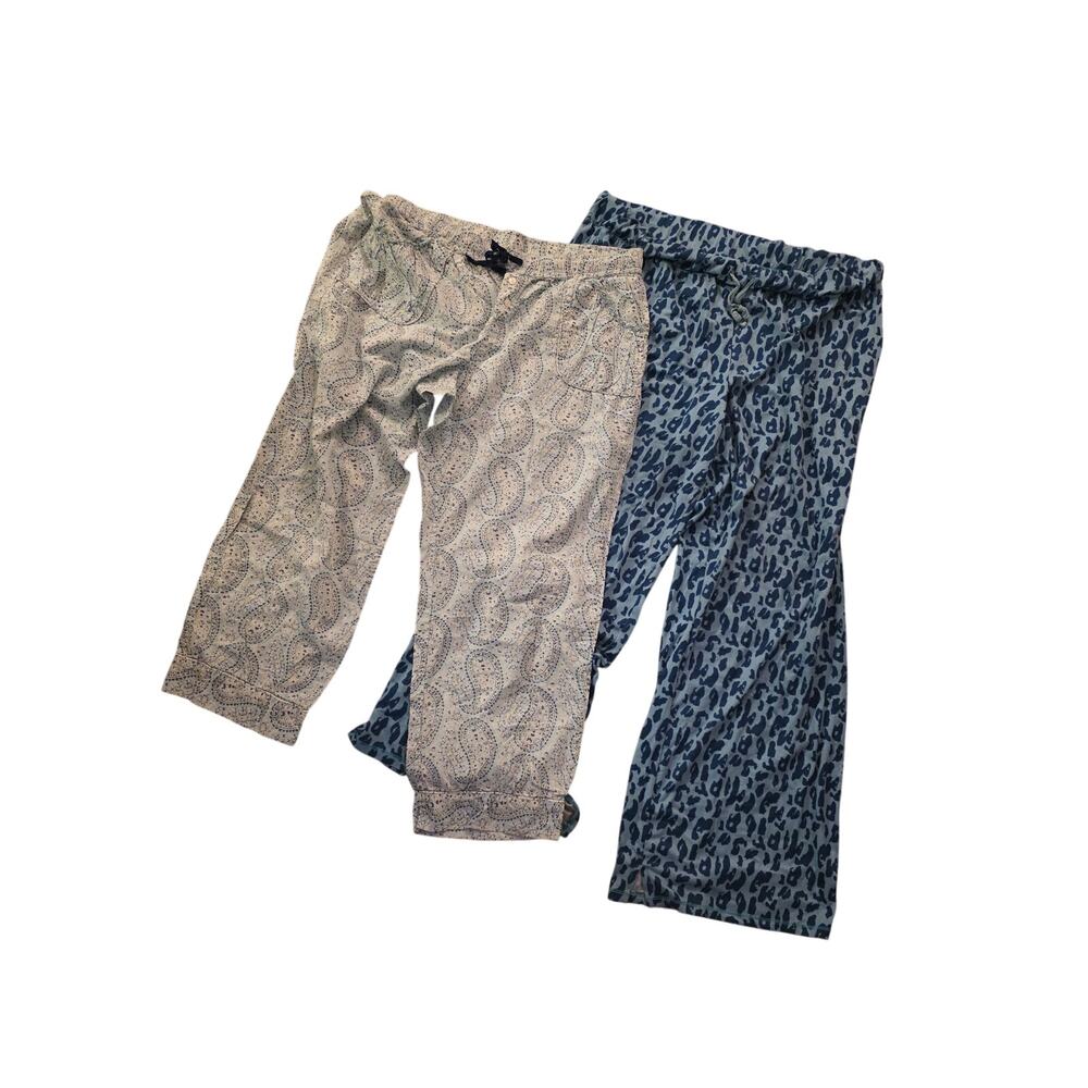 X13(2) BUNDLE: 2 PAIRS pajama lounge pants Victoria secret & Jockey
Large